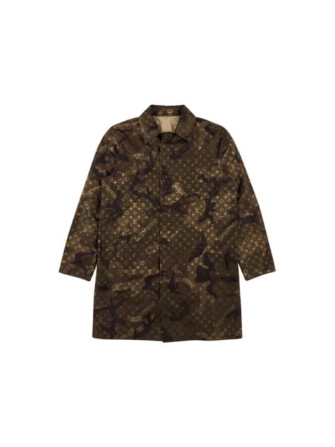 Supreme x Louis Vuitton Reversible Trench Coat Camo