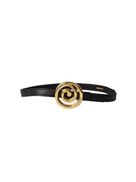 Koru Leather Belt black