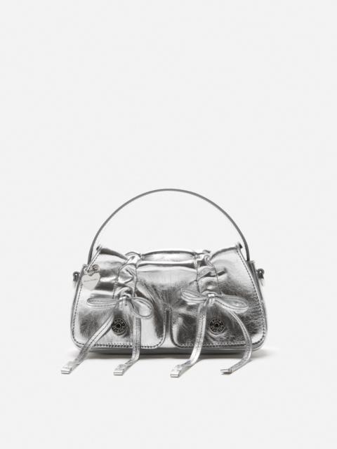 Multipocket micro metallic bag - Silver