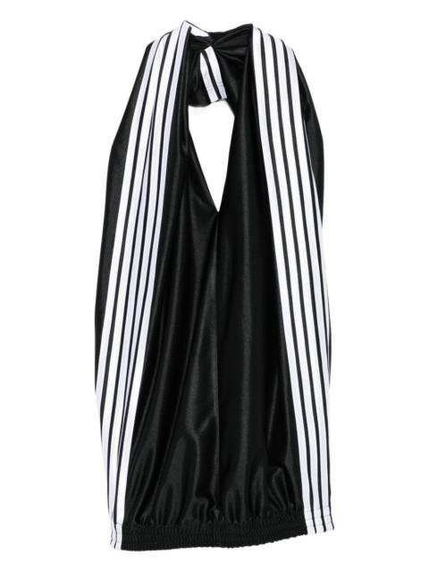 side-stripe mini dress