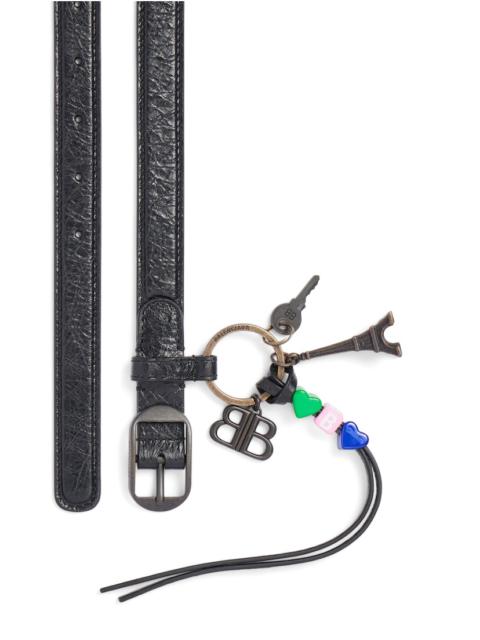 Women's Le City Belt With Charms  in Black