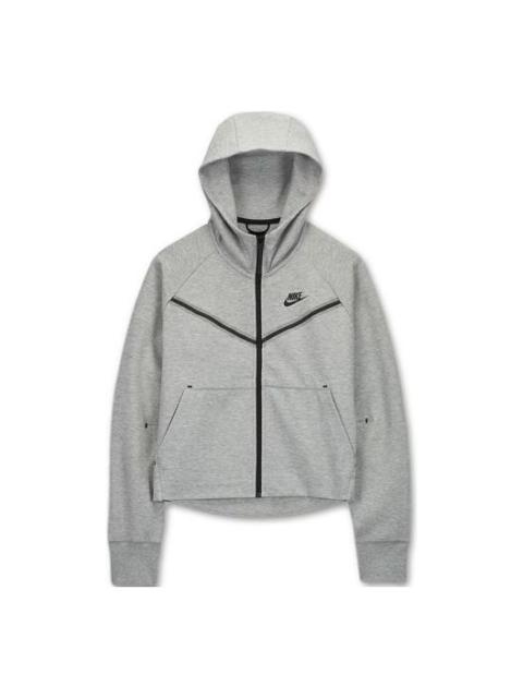 (WMNS) Nike Sportswear Tech Fleece Windrunner 'Grey' CW4299-063