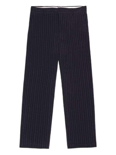 pinstripe trousers
