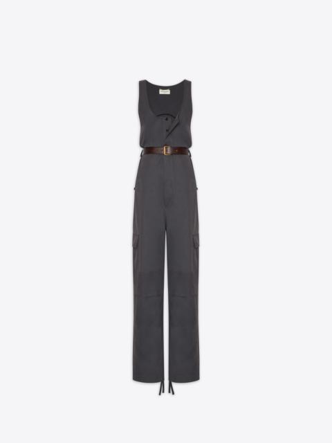 cassandre jumpsuit in cotton twill