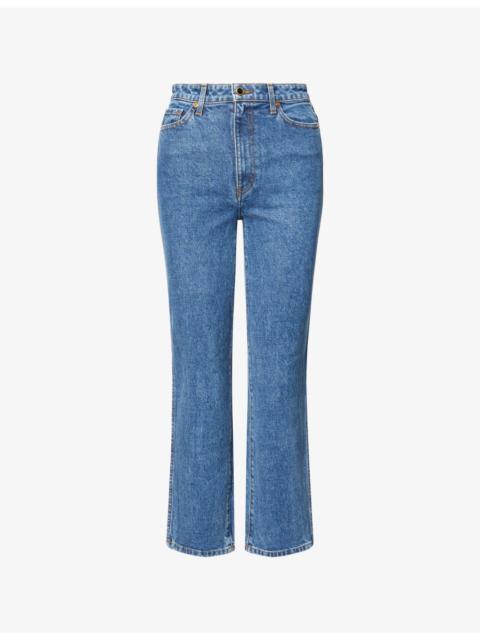 Abigail Straight-Leg Denim Jeans