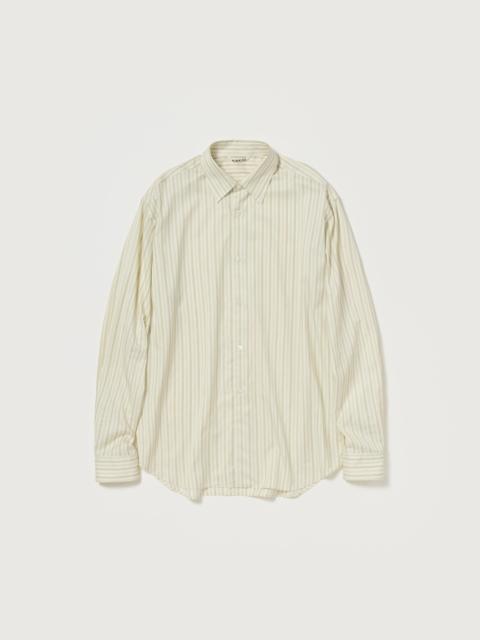 COTTON SILK STRIPE SHIRT