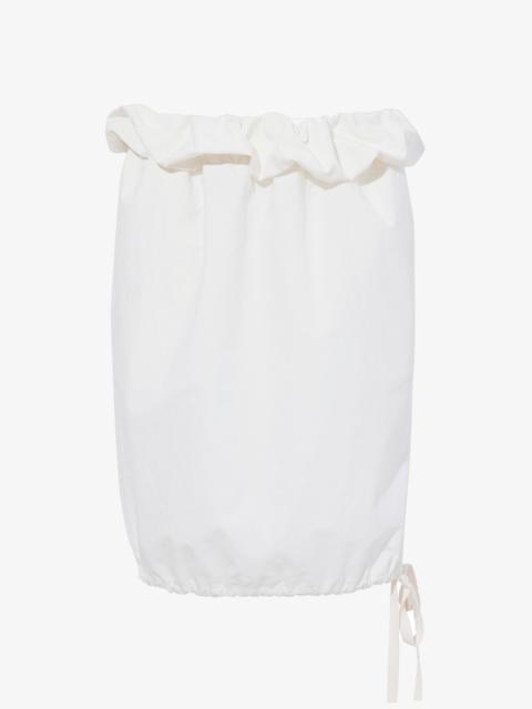 Hayley Skirt in Lightweight Crinkle Poplin