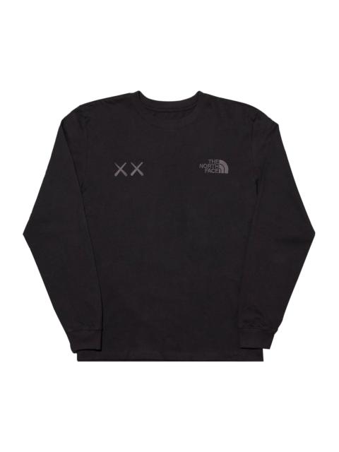The North Face x KAWS Long-Sleeve Tee 'TNF Black'