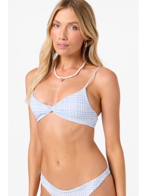 Catamaran Plaid Malibu Bralette Top