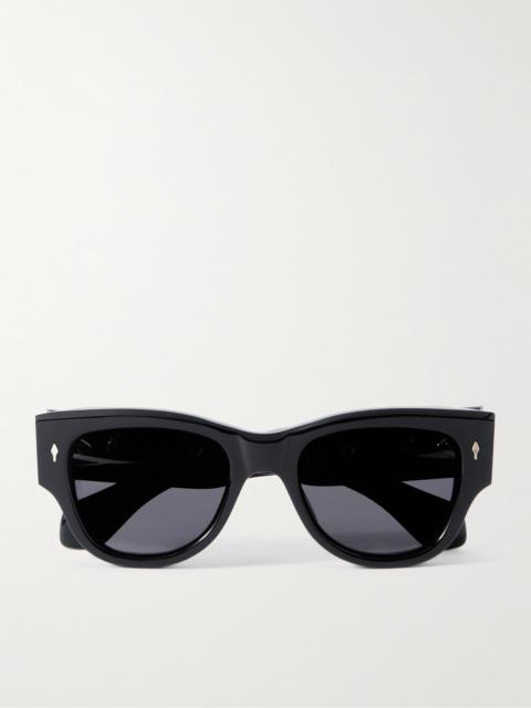 Chelsea Square-frame Acetate Sunglasses