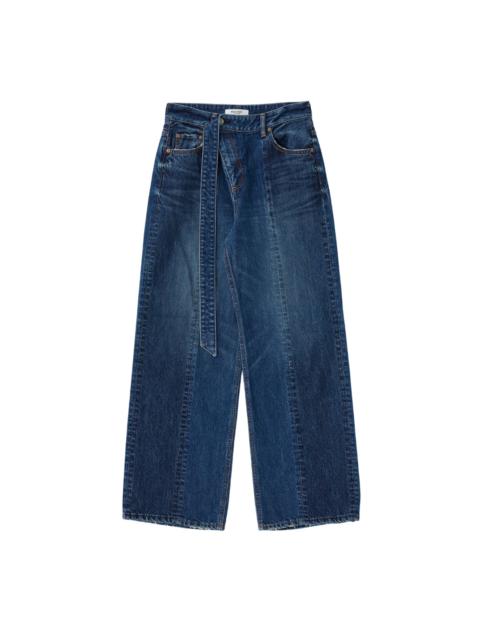 Tioga Belt Design Straight Jean