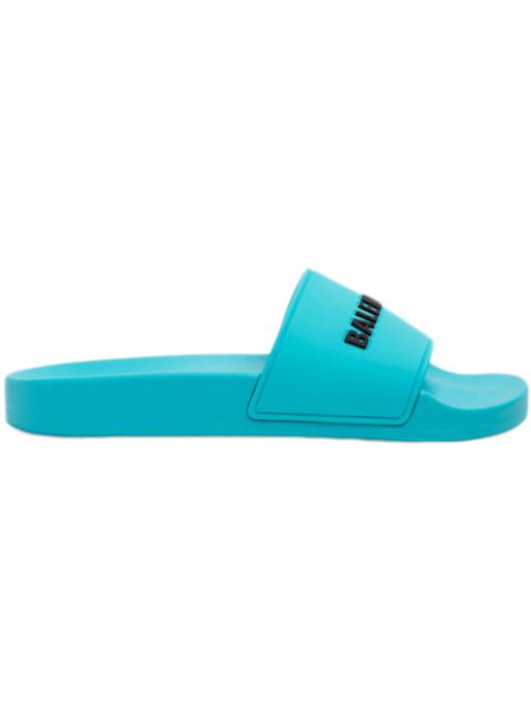 Balenciaga Pool Slides Blue (Women's)
