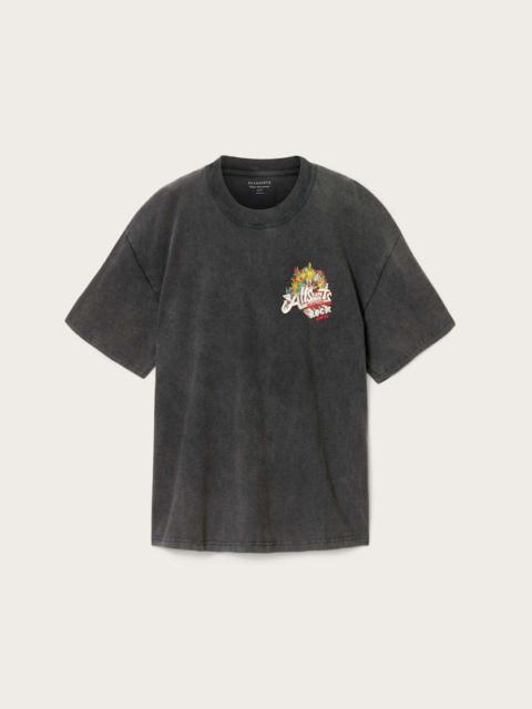 ROQUE SHORT SLEEVE OVERSIZED CREW NECK T-SHIRT