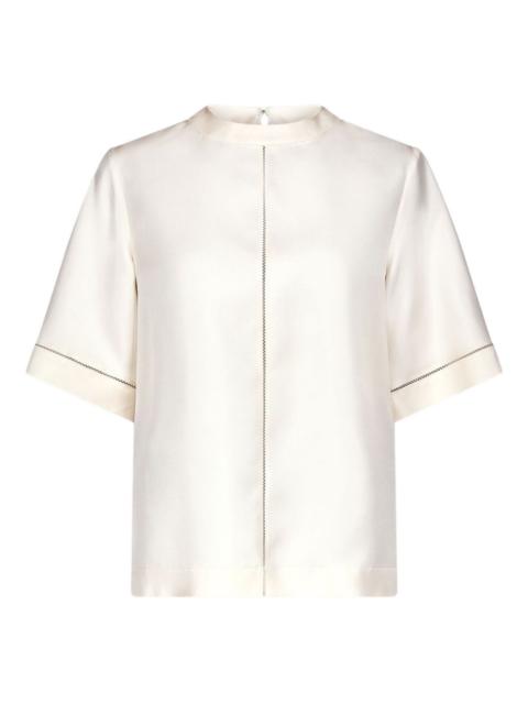 Havana lace-stitch top