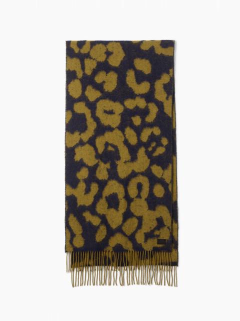 Piper Leopard-Print Scarf