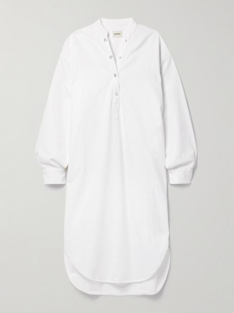 Seffi Oversized Denim Midi Shirt Dress