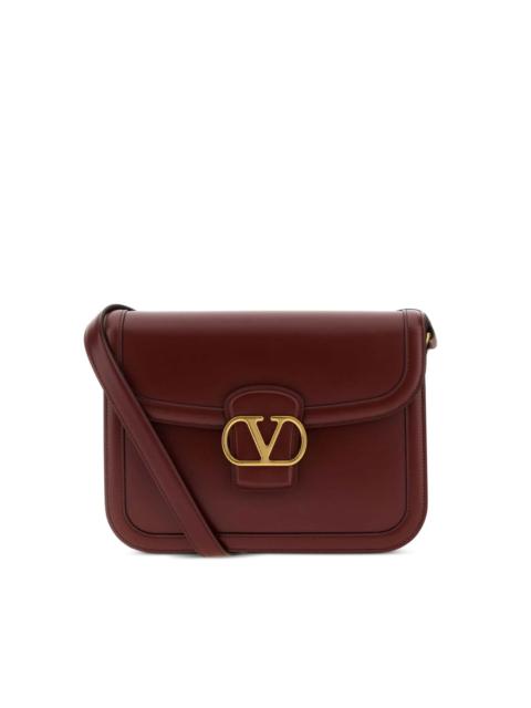 V-logo Signature leather shoulder bag