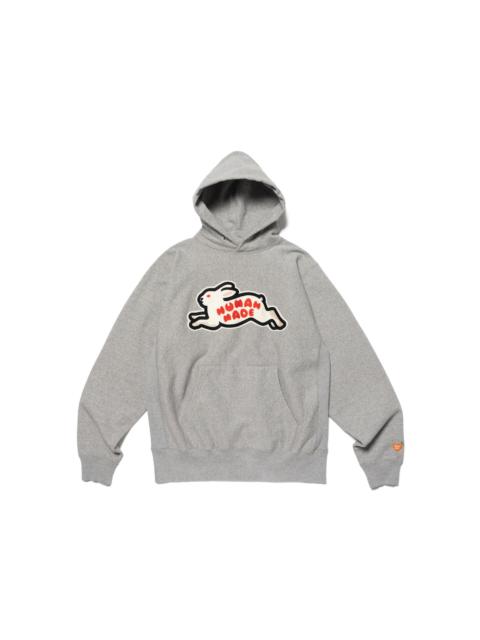 Human Made Rabbit Heavy Weight Hoodie Grey
