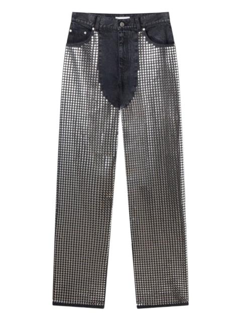 studded jeans