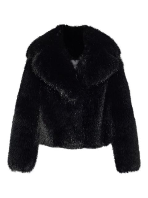 Samara faux-fur collared jacket