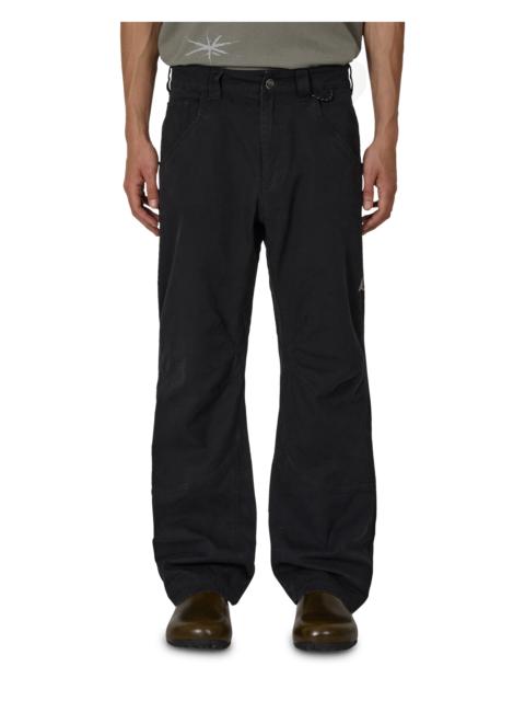 Crimp Shaped Cotton Pants