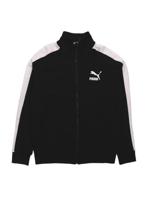 PUMA Iconic T7 Track Top FT Knit Jacket Black 599331-01
