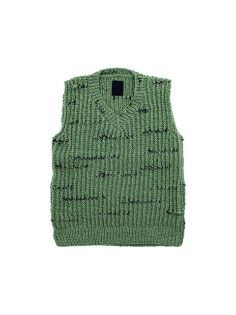 V-NECK VEST (N.D.) LT.GREEN