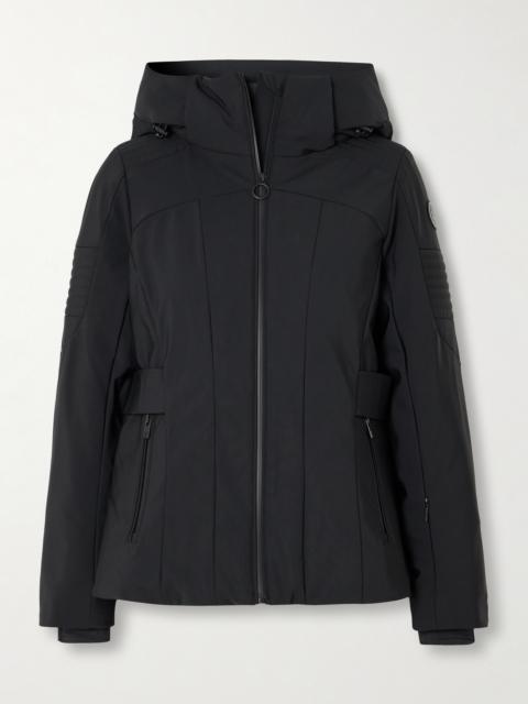 Katarina Hooded Paneled Shell Ski Jacket
