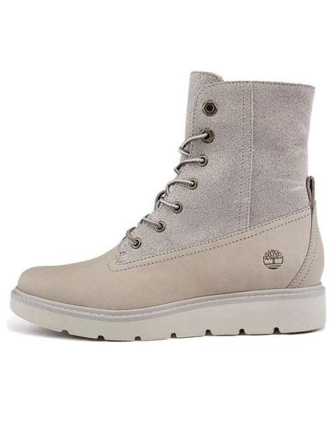 (WMNS) Timberland Auth Teddy Fleece Wide-Fit 'Winter White Nubuck' A1S7G