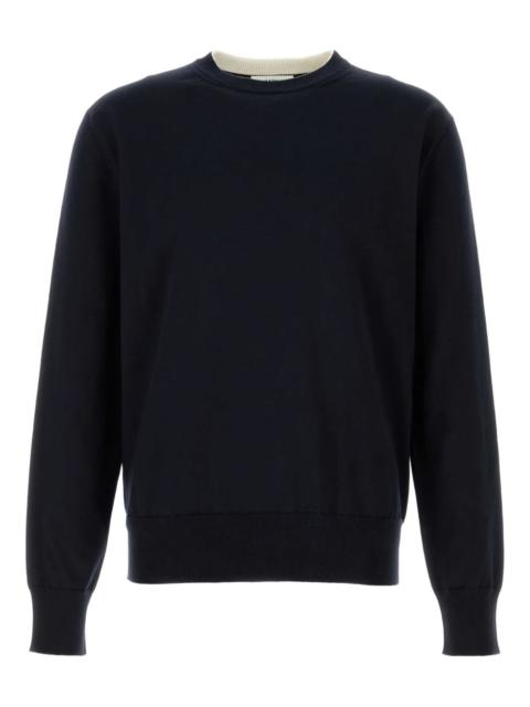 long-sleeve cotton sweatshirt