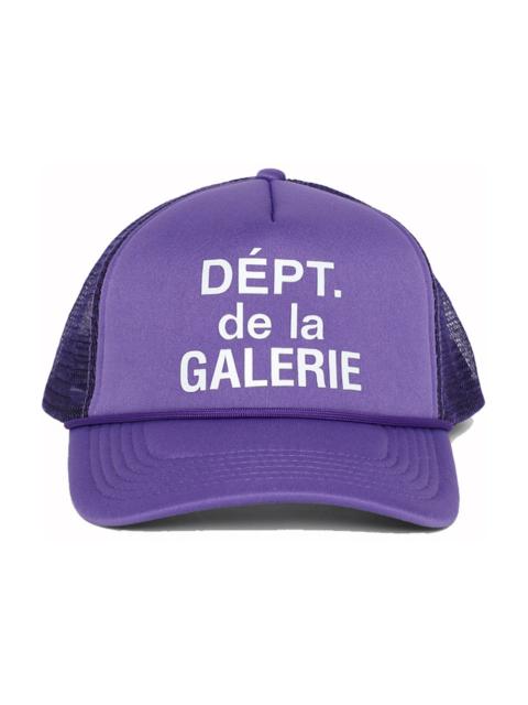 Gallery Dept. French Logo Trucker Hat Flo Purple