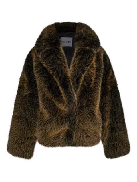 faux-fur jacket