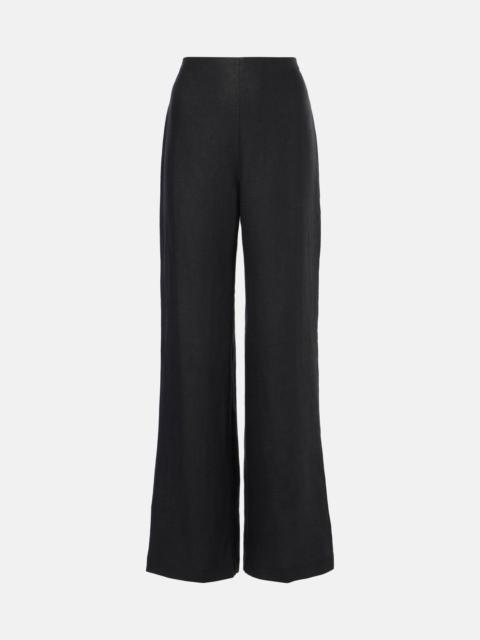 Ilride linen wide-leg pants