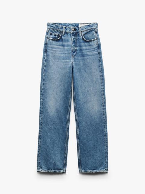 Shea Ankle Relaxed Straight Jeans
Lightweight Rigid in Ithaca