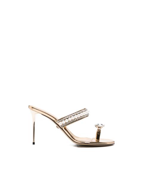 pearl-embellished sandals