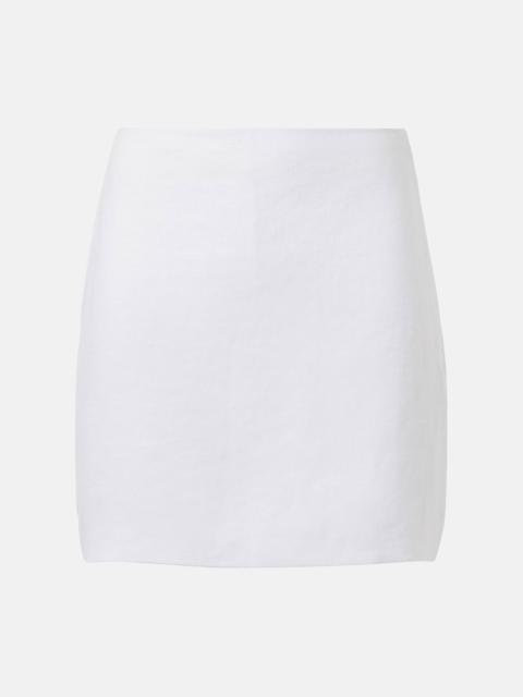 Alice linen miniskirt