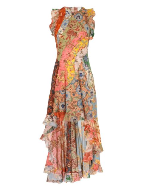 JUNIE RACER BACK MIDI DRESS