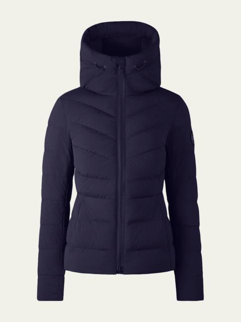 Clair Hooded Down Puffer Jacket