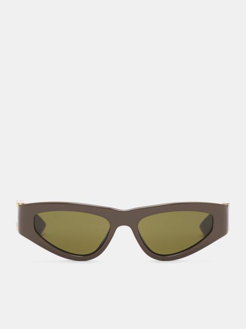 Brown Dash Cat Eye Sunglasses