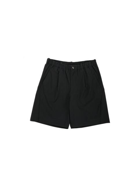 One Tuck Light Stretch Shorts Black