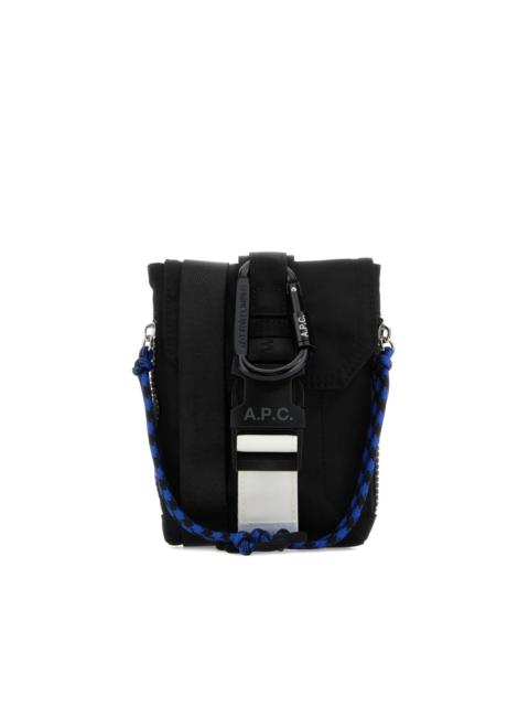 carabiner-strap crossbody bag
