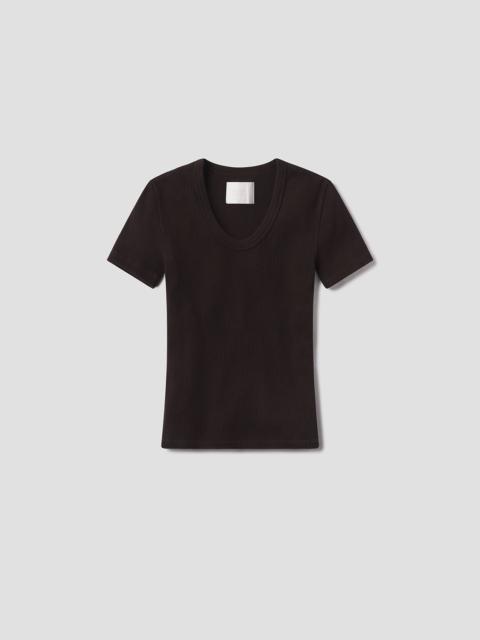 Maude U Neck Tee
In Chocolate