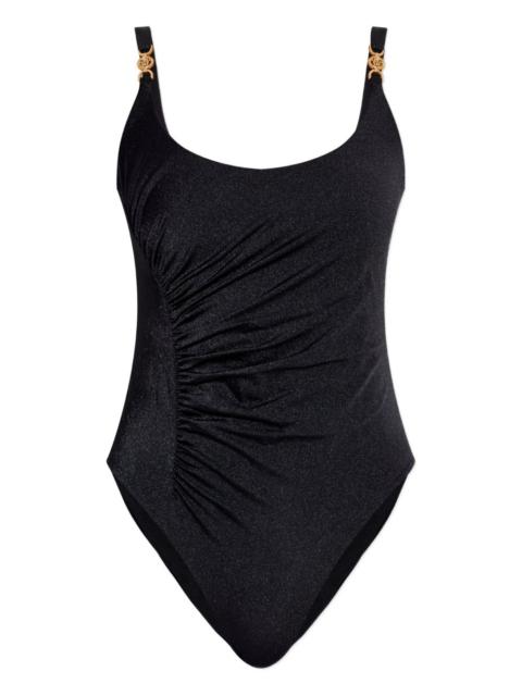 ruched-detail swimsuit