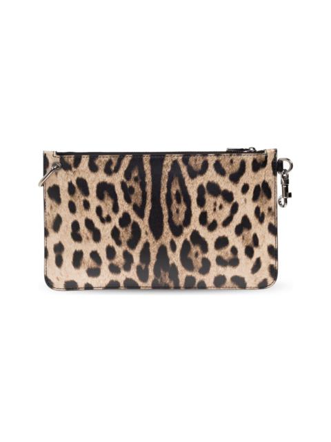 Dolce & Gabbana Animal Print Shoulder Bag