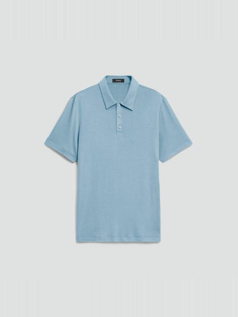 Bron Polo Shirt in Anemone Modal Jersey