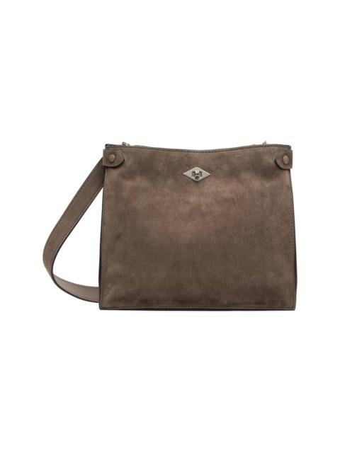 Taupe Stowaway Crossbody Bag