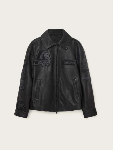 WILLIAMS X ALLSAINTS GARRISON LEATHER JACKET