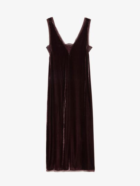 Renzo Velvet Dress