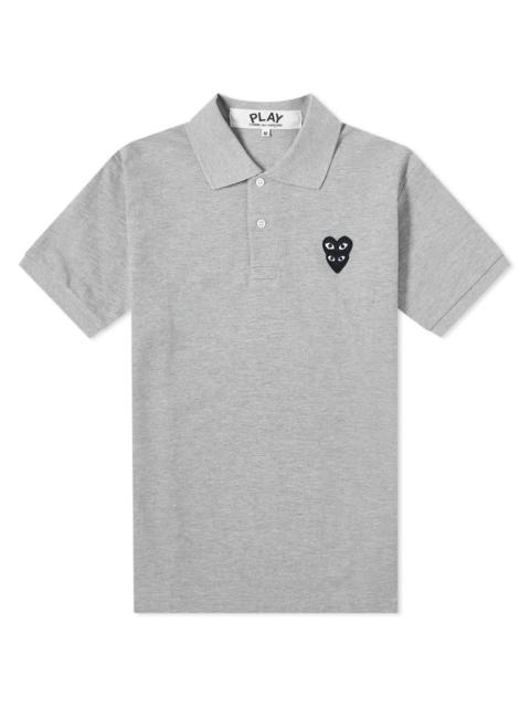 Comme des Garcons Play Overlapping Heart Polo