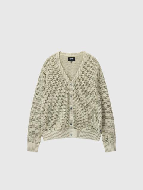 Stussy 23ss Loose Gauge Cardigan natural 【公式通販】
